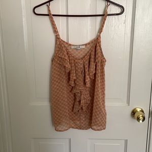 Small Pink Butterfly Tank Top by Forever 21
